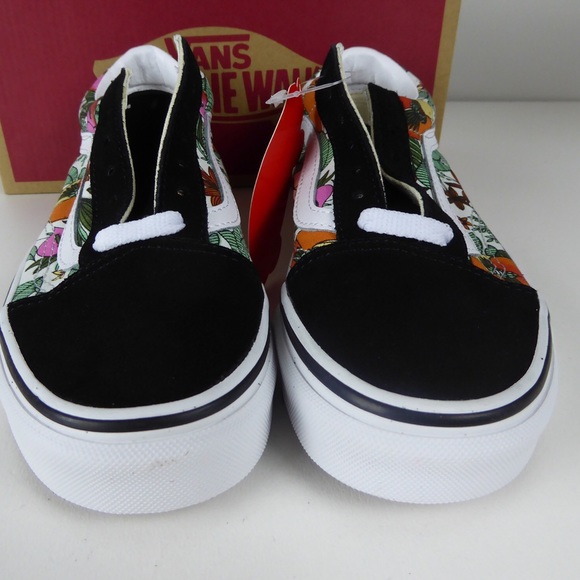 Vans Old Skool Tropic Floral Canvas Suede Sneakers - Picture 4 of 7